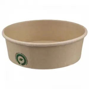 Boluri carton pla kraft top 150 mm 1000 ml 60 buc
