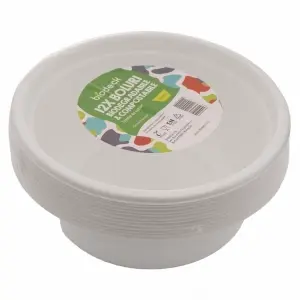 Boluri trestie retail albe 500 ml 12 buc