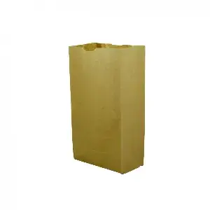 500 unidades. Sacos de papel kraft pequenos sem alças (18+11x34cm) | Ref: BP3