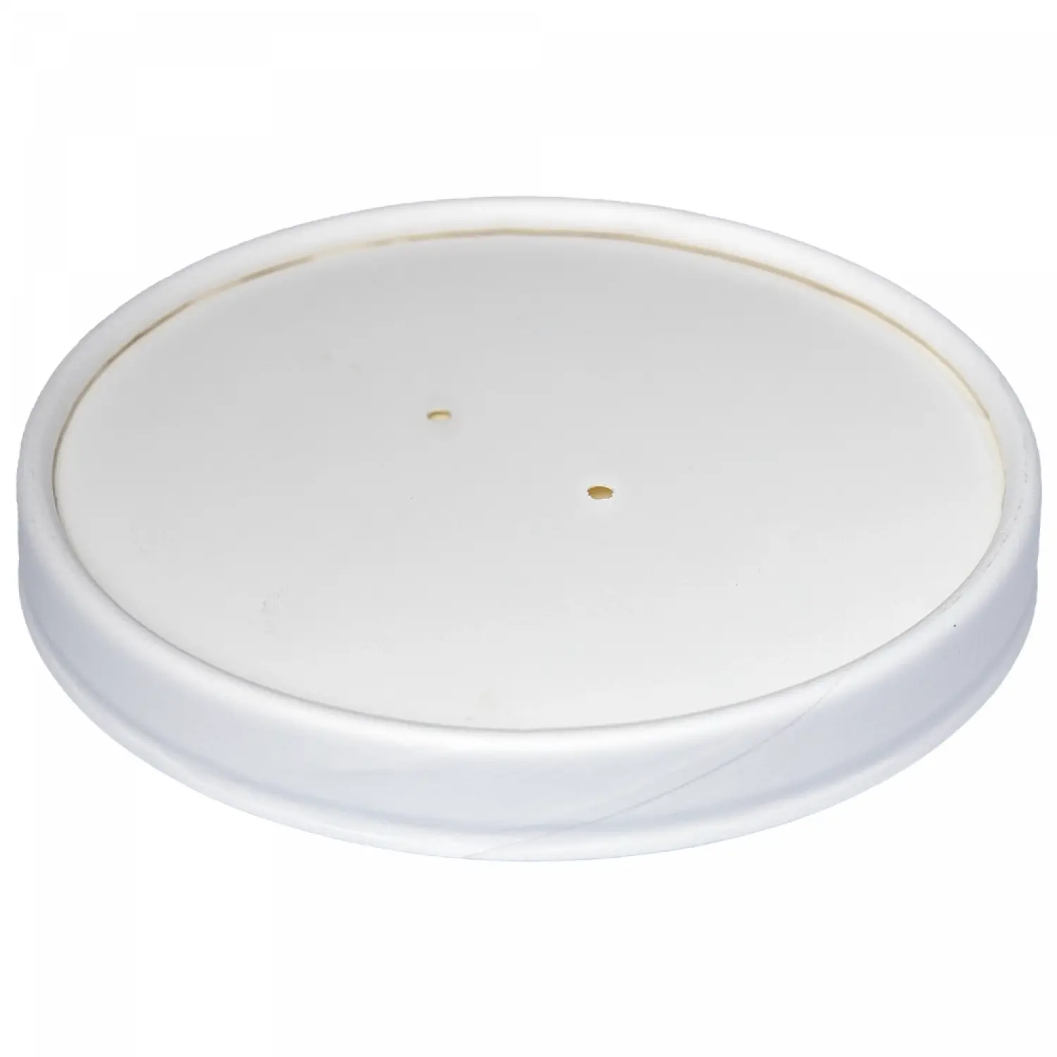 Capace carton pla albe 184 mm 25 buc