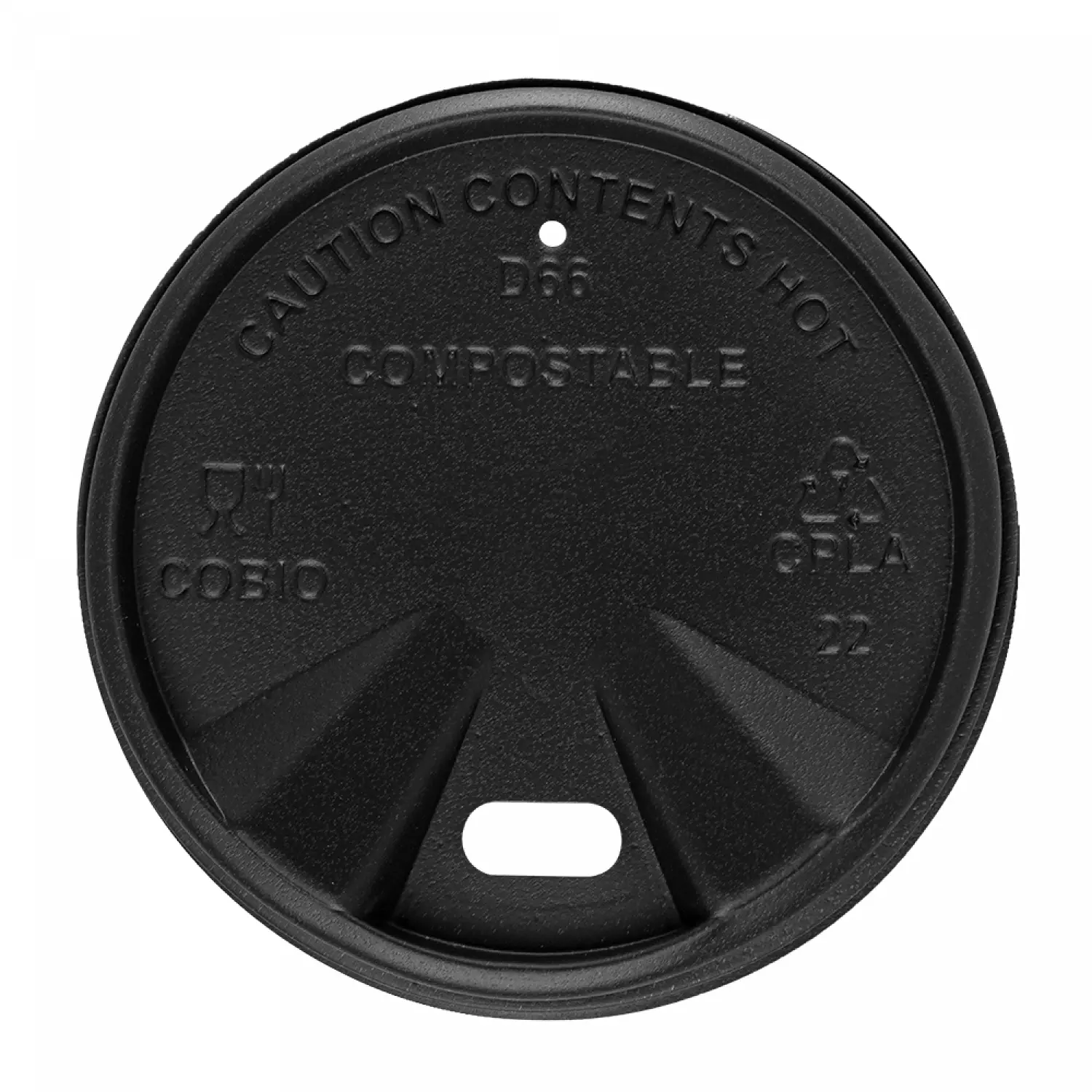 Capace cpla negre 62 mm 100 buc