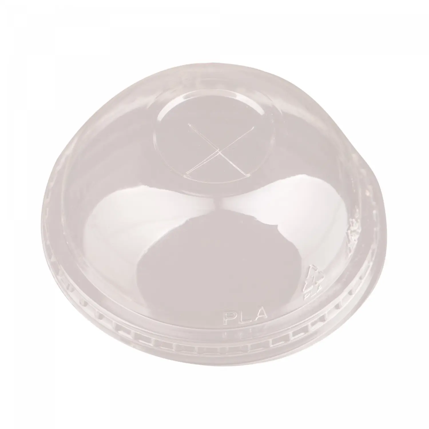 Capace pla cupola gaura x transparente 76 mm 50 buc