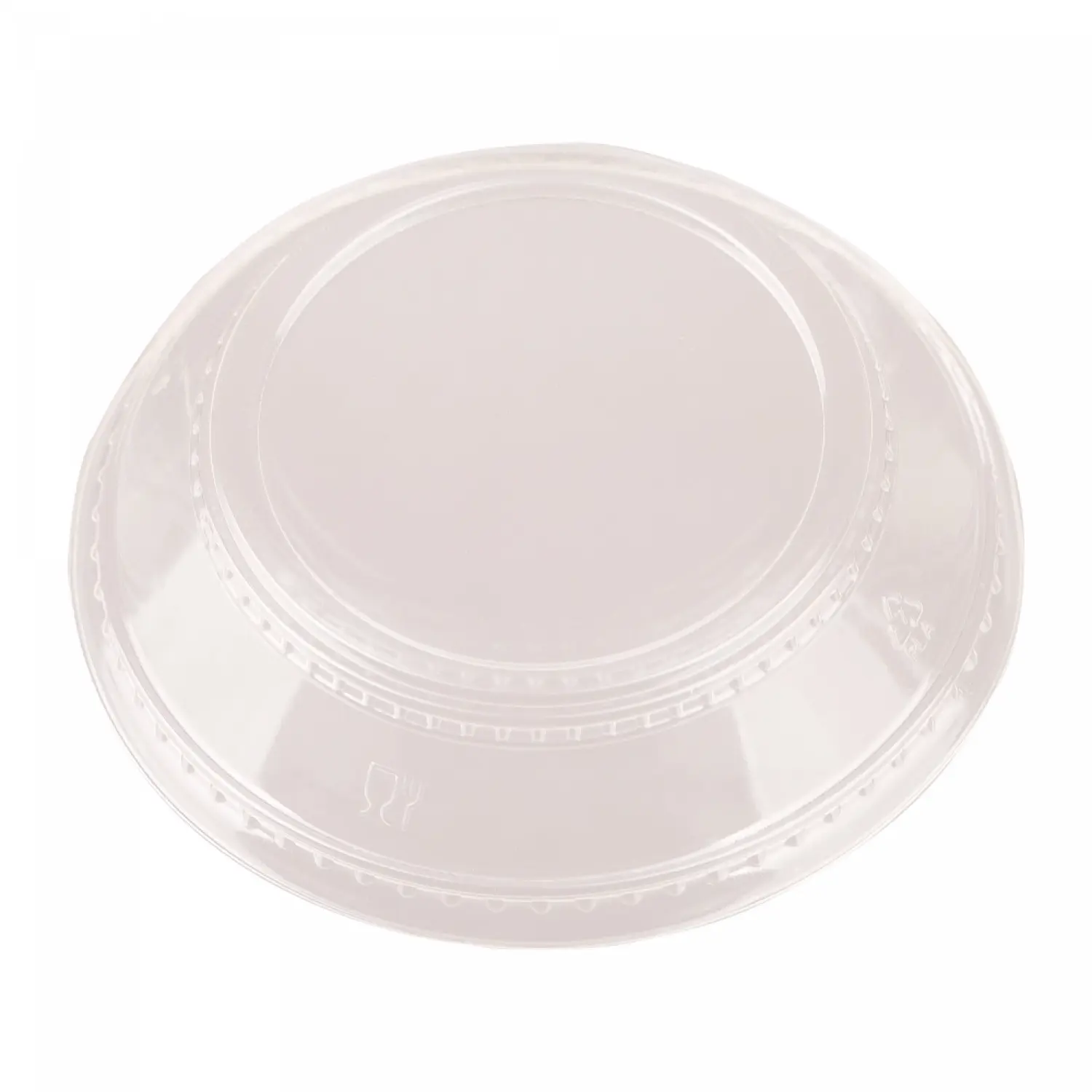 Capace pla plate transparente 76/96 mm 50 buc
