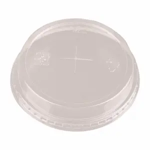 Capace pla plate gaura x transparente 76 mm 50 buc