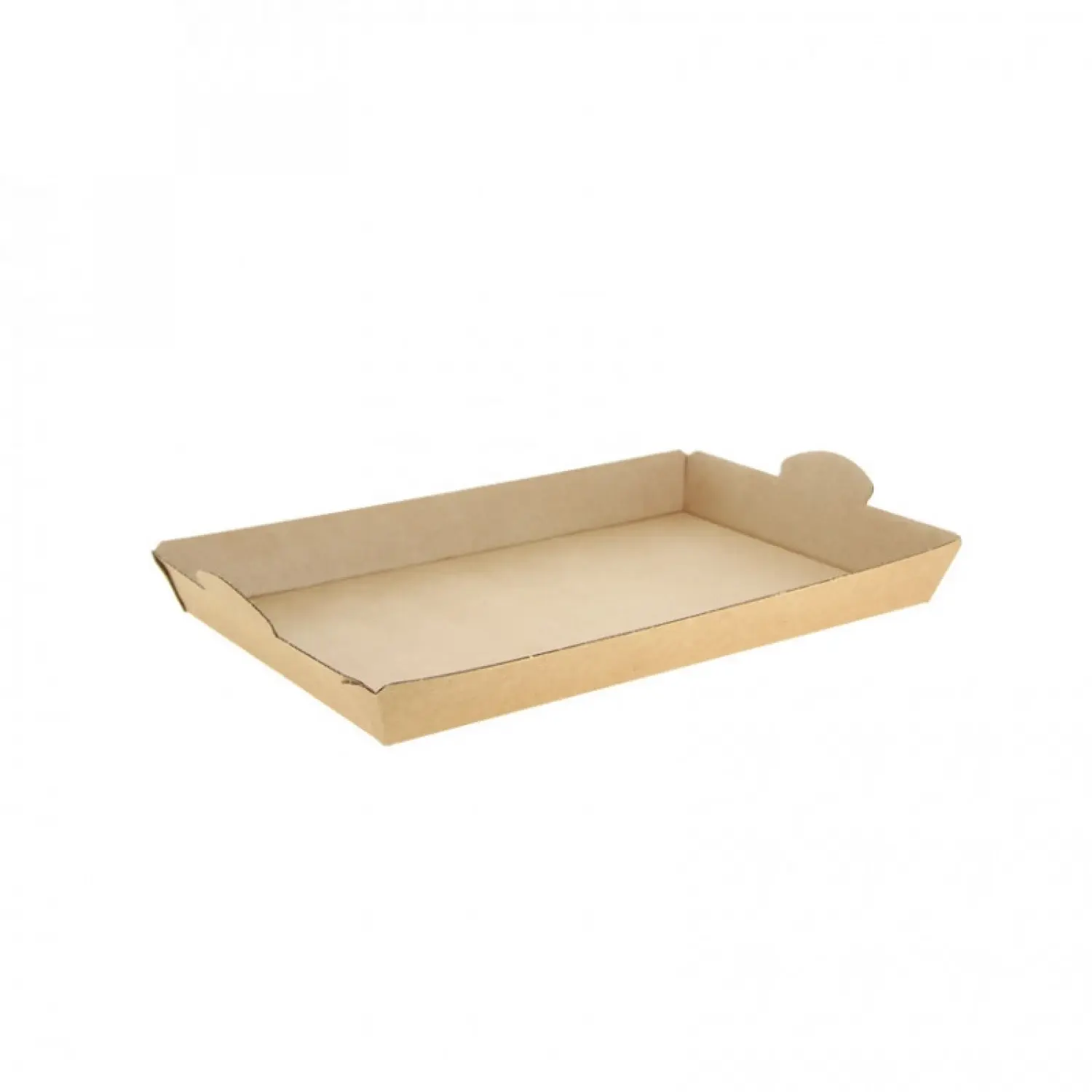 100 unidades. Bandeja de cartão para catering (27,5x18,5x3 cm) | Ref: CAT005