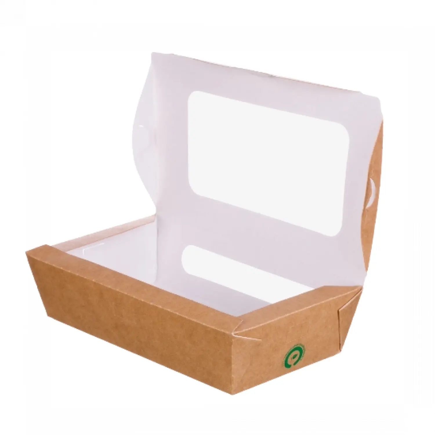 Cutie carton fereastra kraft m 200 buc