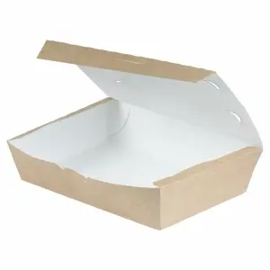 Cutii carton kraft 20x10x5 cm 1000 ml 100 buc