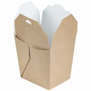 Cutii carton kraft asian 700 ml 50 buc