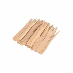 Furculite lemn 12 cm 100 buc