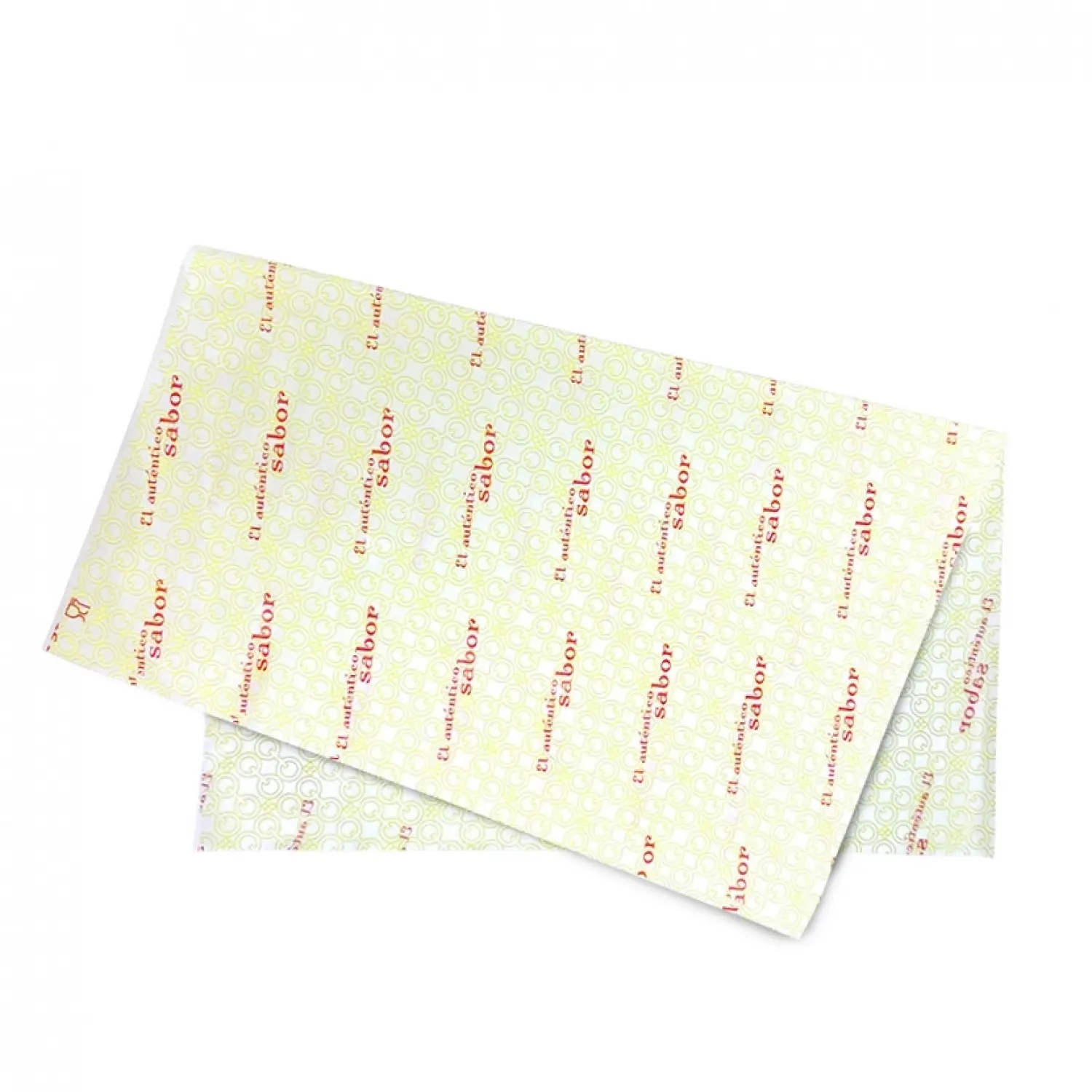 1000 unidades de papel anti-gordura para fast food, durum e kebab (33x42cm) | Ref: FWGKEB