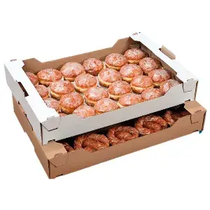 Kartonska kutija za slastice 40x60x8 cm