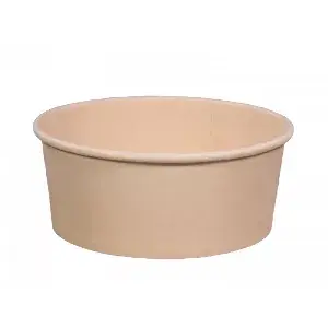 Pojemnik papierowy sałatkowy, brązowy 750 ml śr. 150 mm