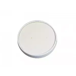 Capac alb pentru recipient pentru supă 200/300/400 ml, diametru 98 mm