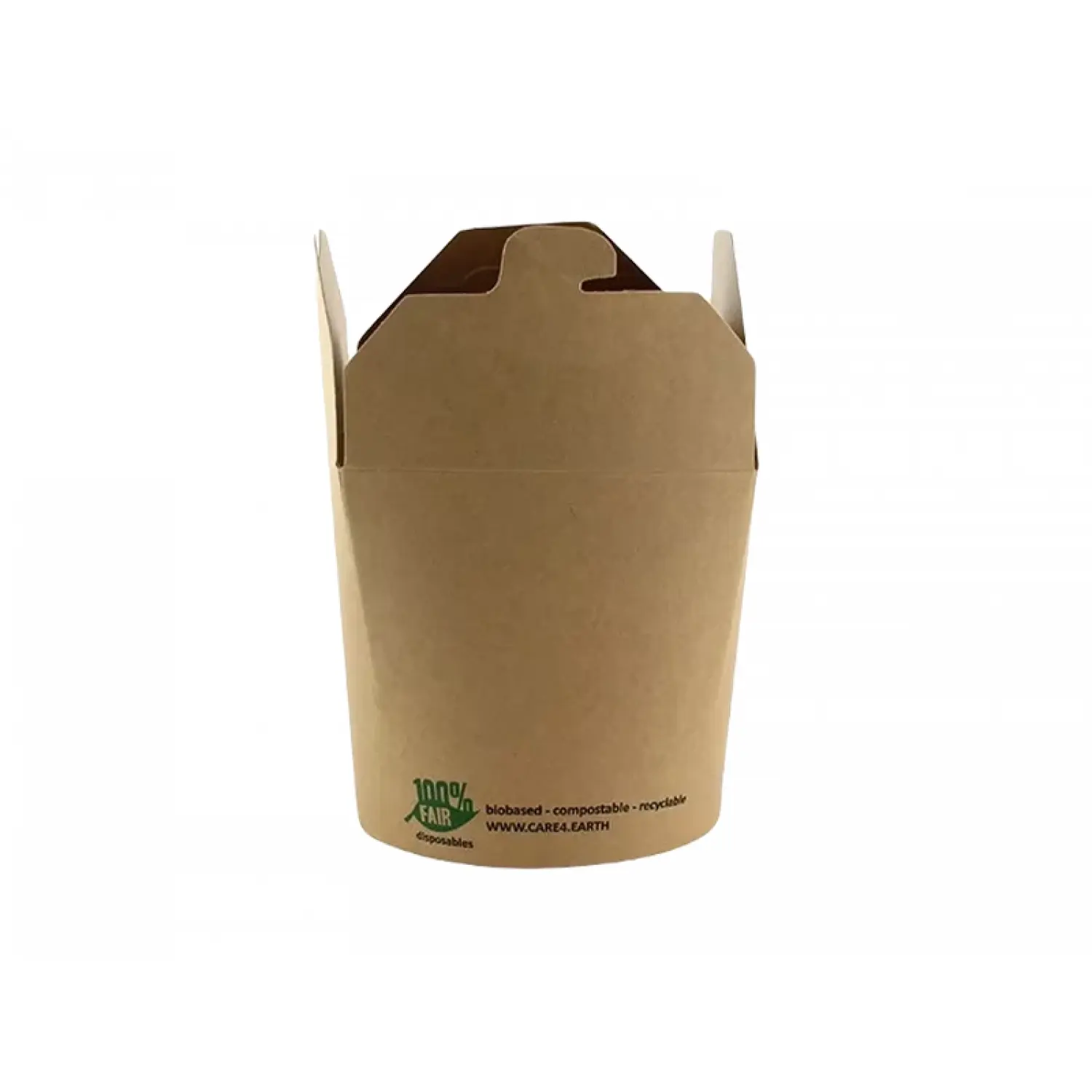 Papirna kutija za istočnjačko posuđe, smeđa 760 ml