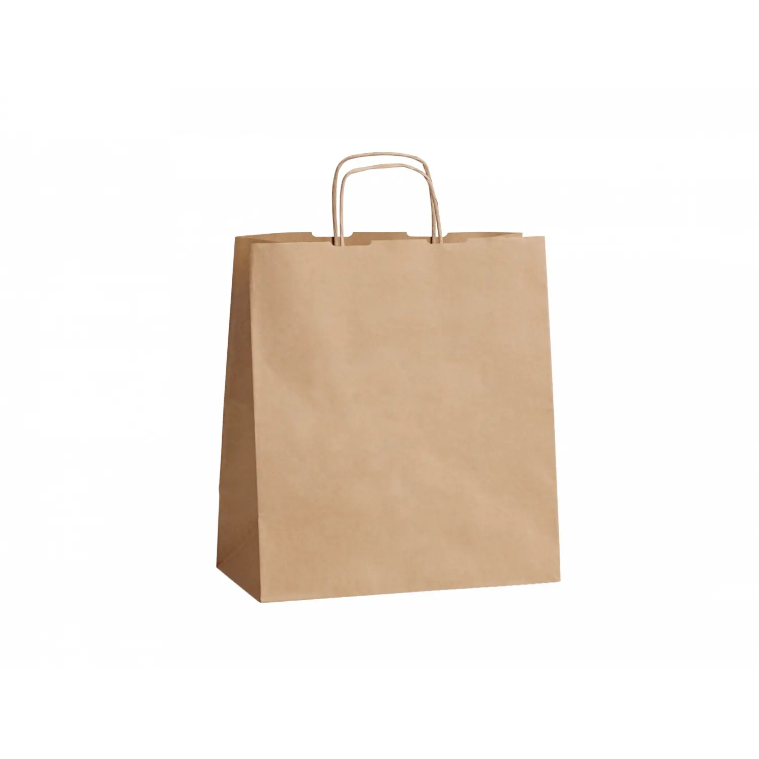 Papirnata vrećica s tordiranom ručkom, smeđa 250x150x320 mm