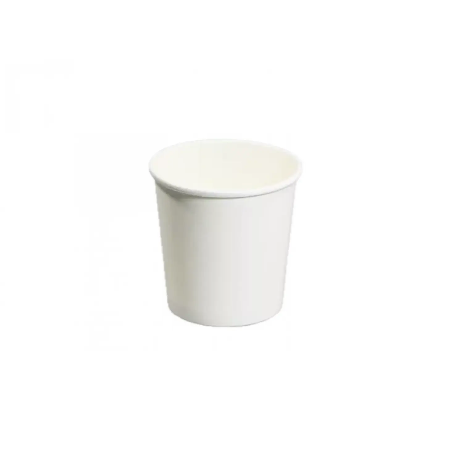 Recipient din hârtie albă pentru supă 400 ml, diametru 98 mm