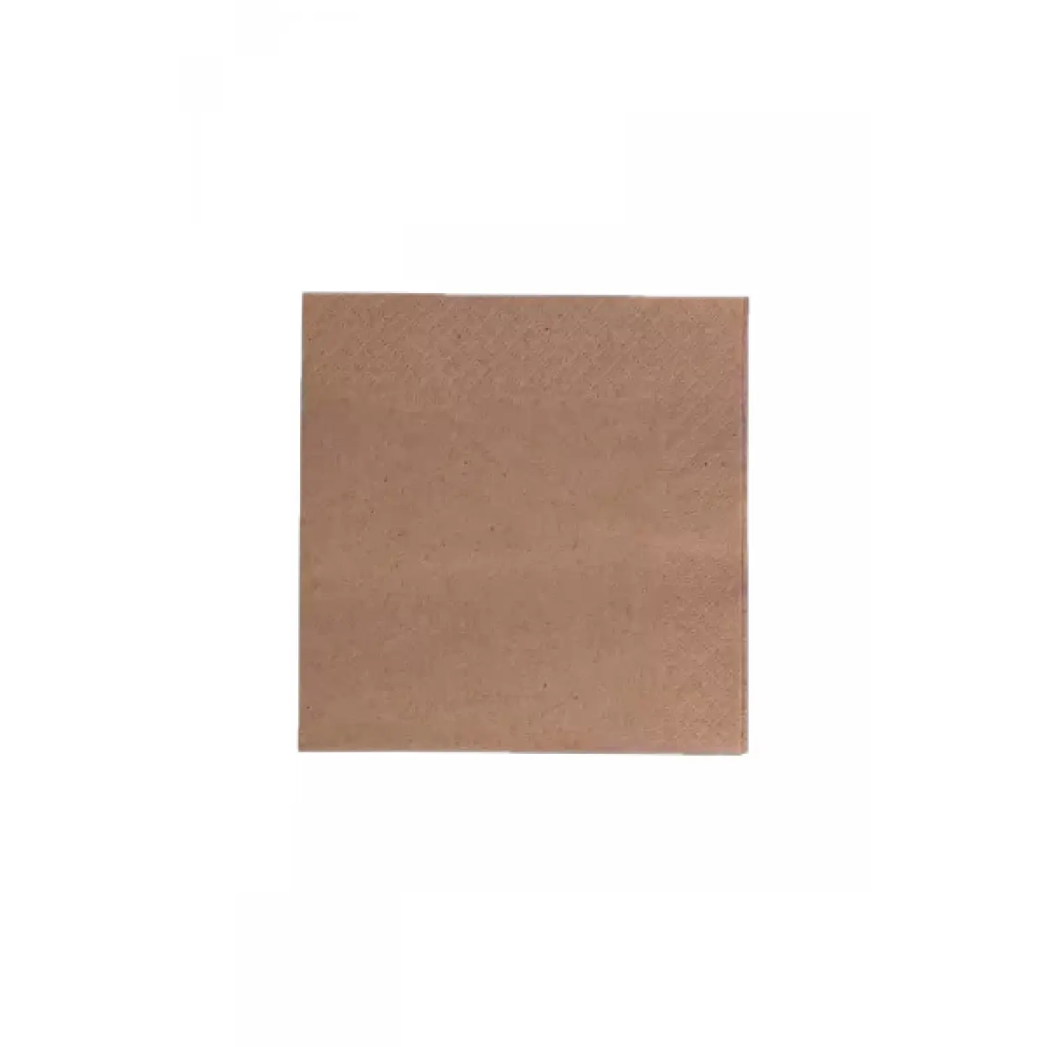 Servetel hartie, 2 straturi, maro 1/4, 24x24 cm
