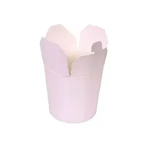 Papirna kutija za istočnjačko posuđe, bijela 750 ml