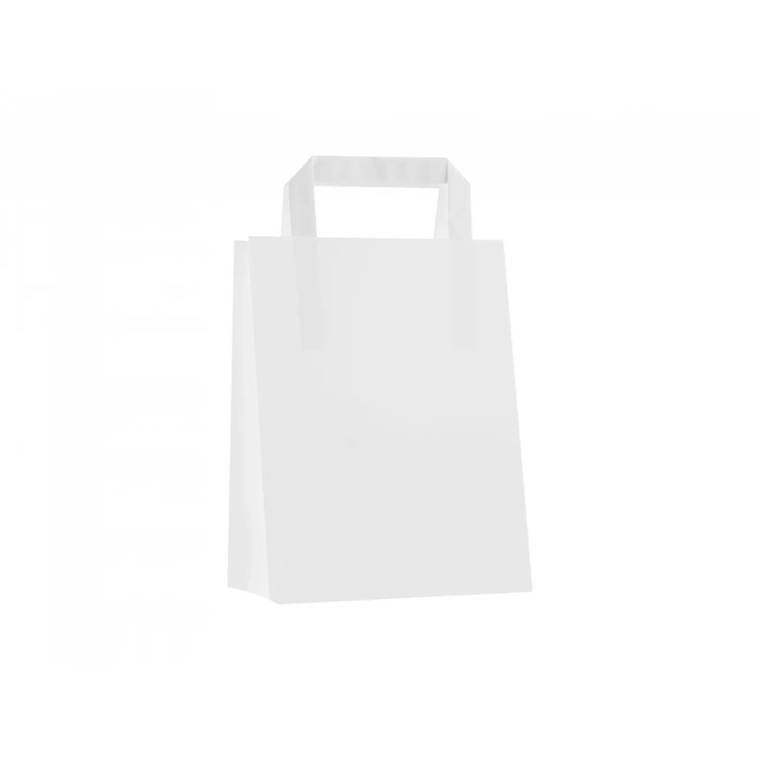 Torba papierowa, biała 260x140x300 mm