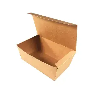 Cutie de hârtie, maro 160/145×100/85x60mm