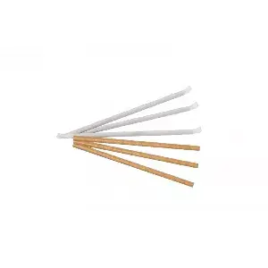 Paie din hartie maro, diametru 6 mm, lungime 20,3 cm