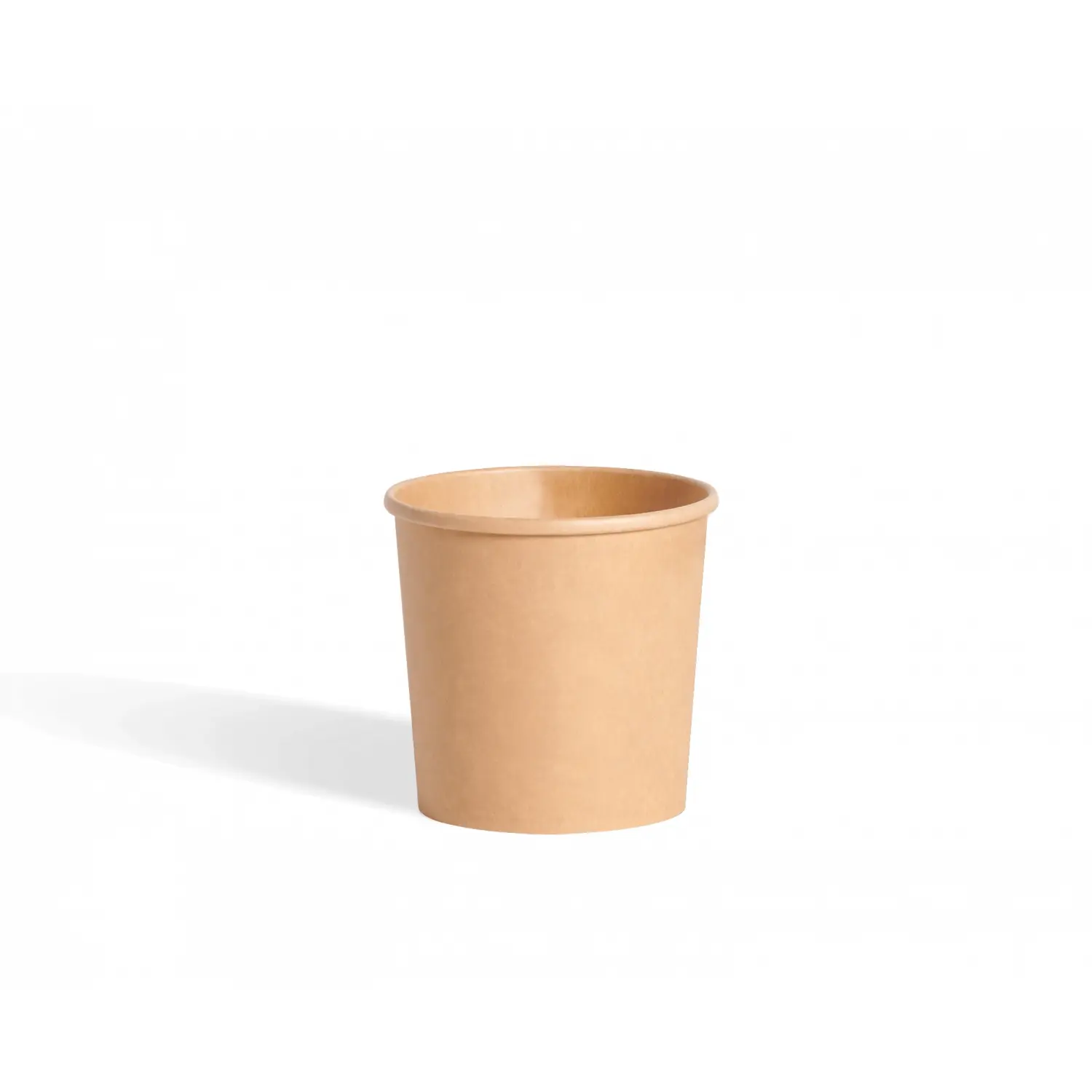 Papirnata posuda za juhu, smeđa, 300 ml, promjer 98 mm