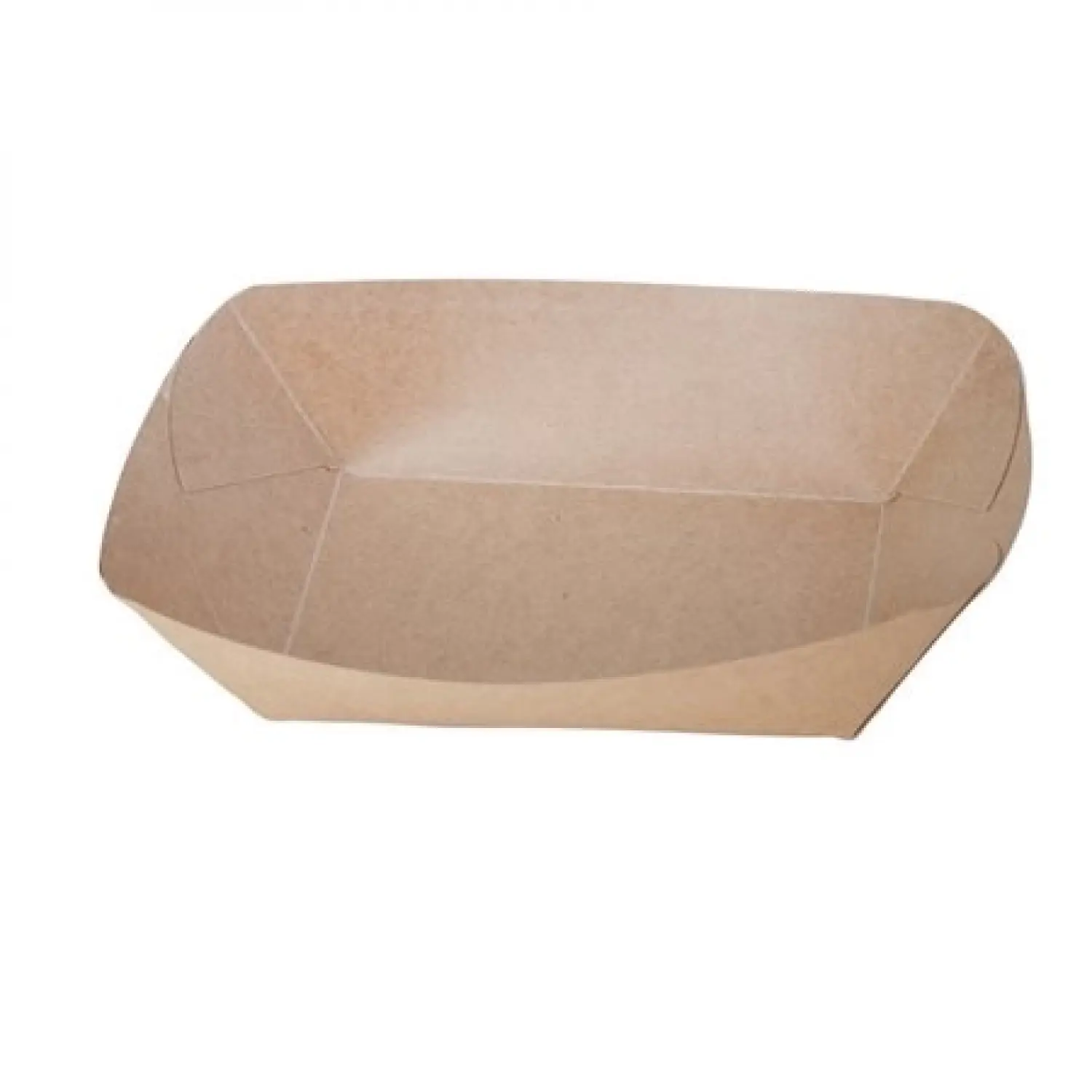 Tacka papierowa, brązowa, 215x170x50mm