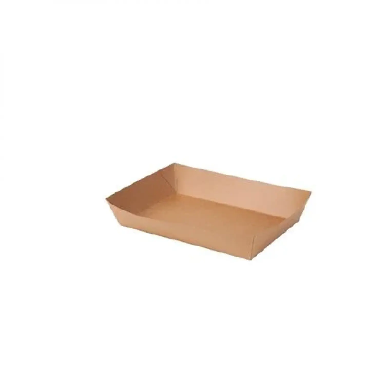 Tacka papierowa, brązowa, 750 ml, 22,5x16,5x3 cm