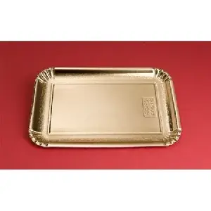 Paper tray, gold, 24.0 x 16.8 cm