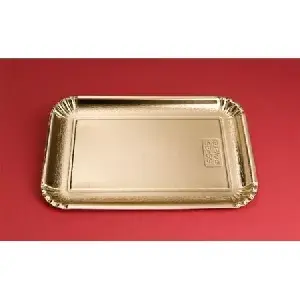 Paper tray, gold, 39.5 x 29.5 cm