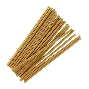 Papierowe słomki, 20 cm, kraft