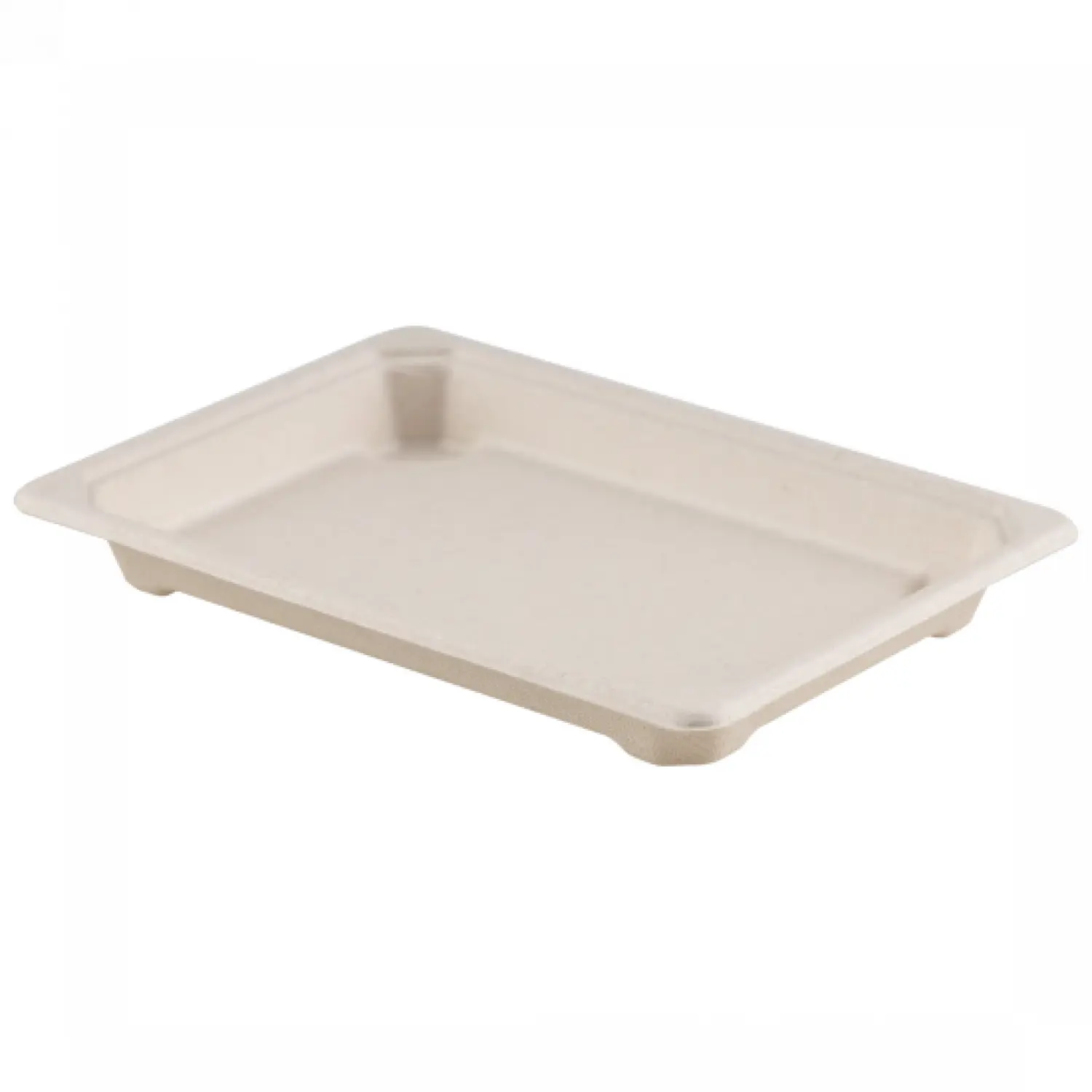 Platouri trestie natur 18x13 cm 125 buc