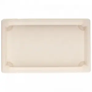 Platouri trestie natur 24x15 cm 125 buc