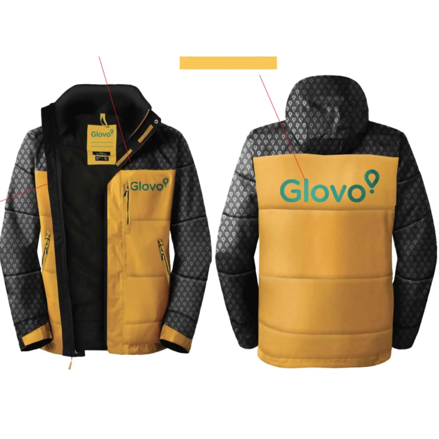Zimski kaput Glovo AW2025